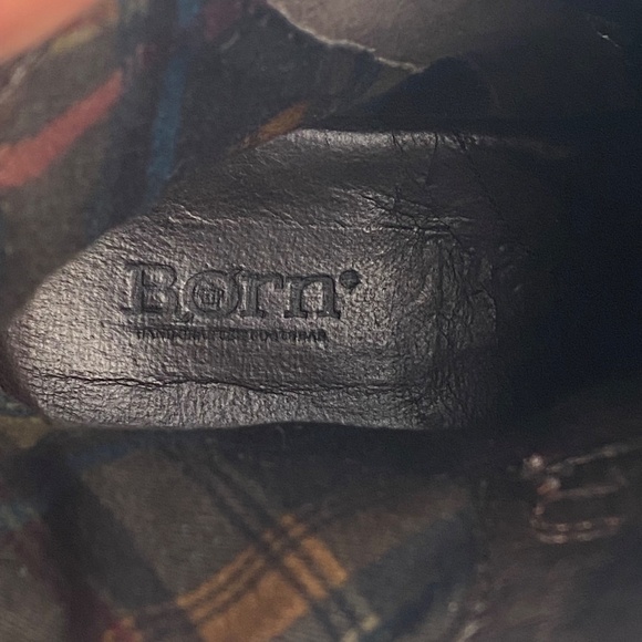 BORN Women's McMillan Leather Boots in Mink Brown Size 8M - Picture 11 of 12